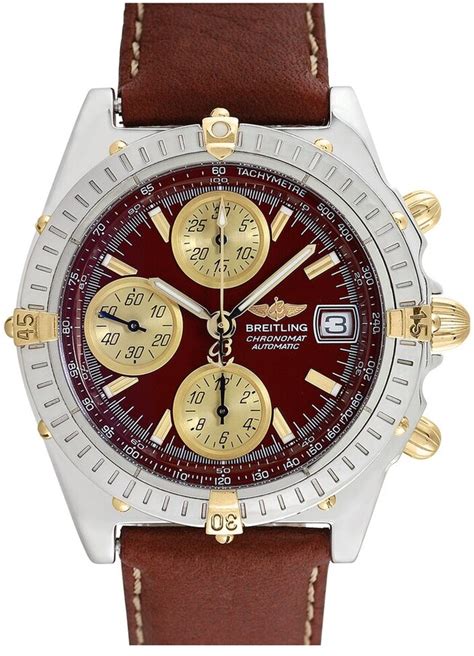 breitling 1990s men's chronomat watch|breitling chronomat watch price.